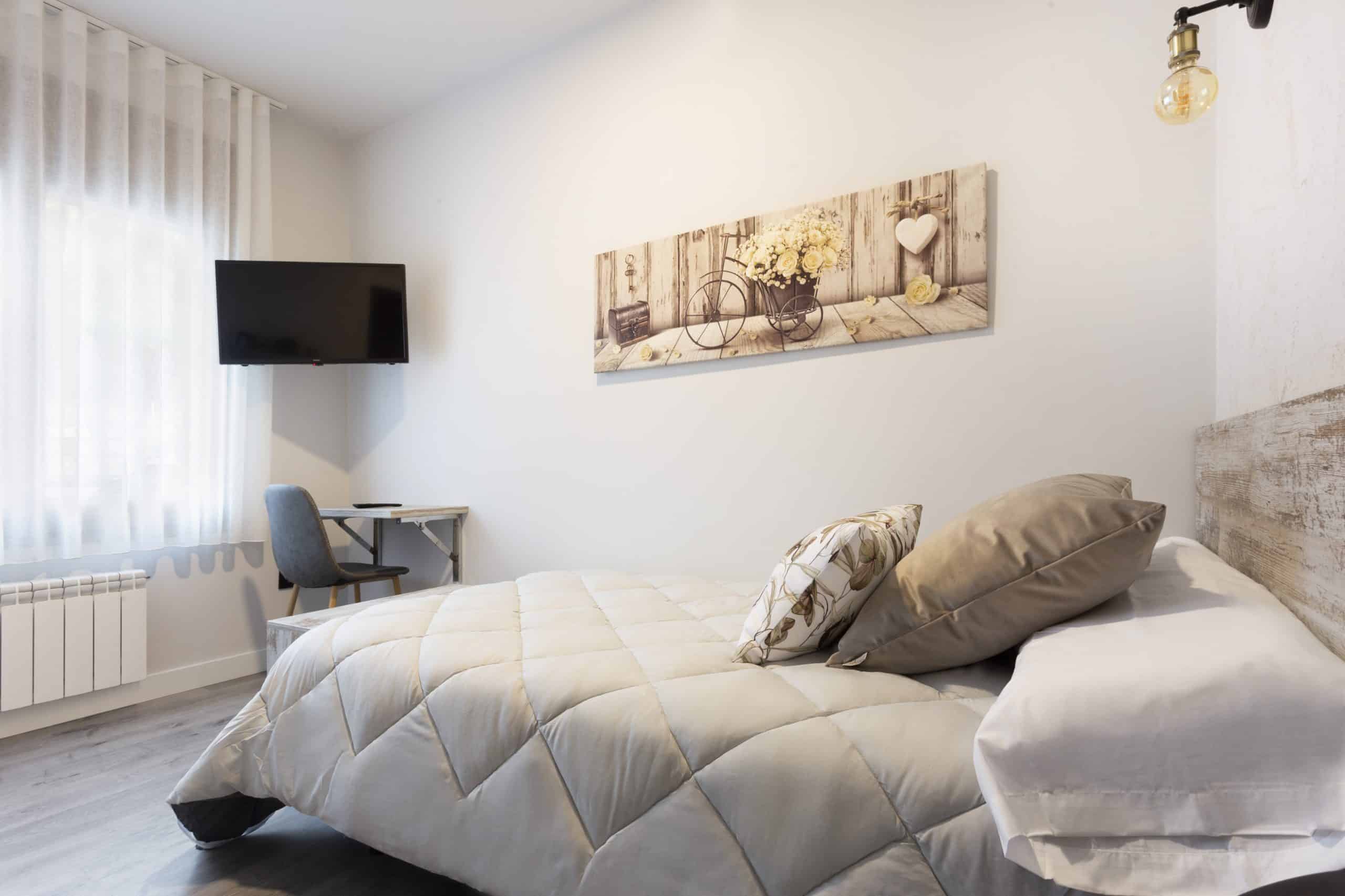 Habitación doble en Espai Vidrà