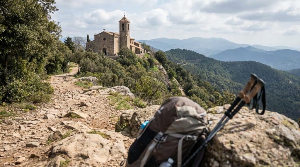 2. Ascenso al Santuario de Bellmunt (Nivel medio - Vistas panorámicas)
