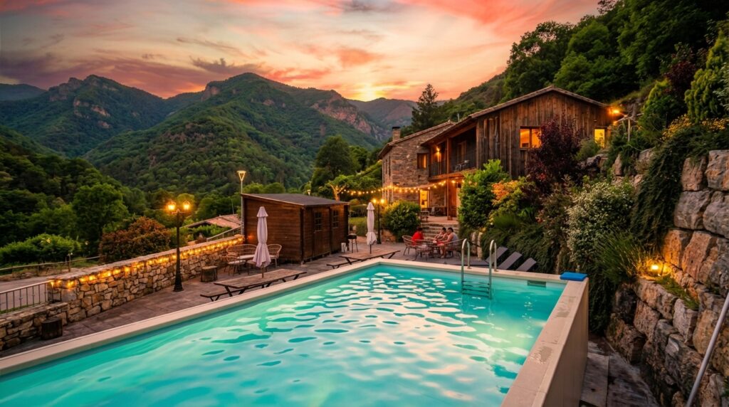 Casa rural con piscina en Osona Verano, sol, naturaleza 2026