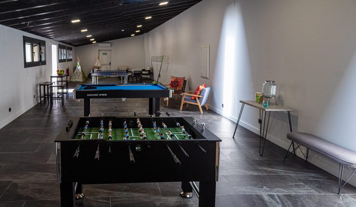 Zona con muchos juegos