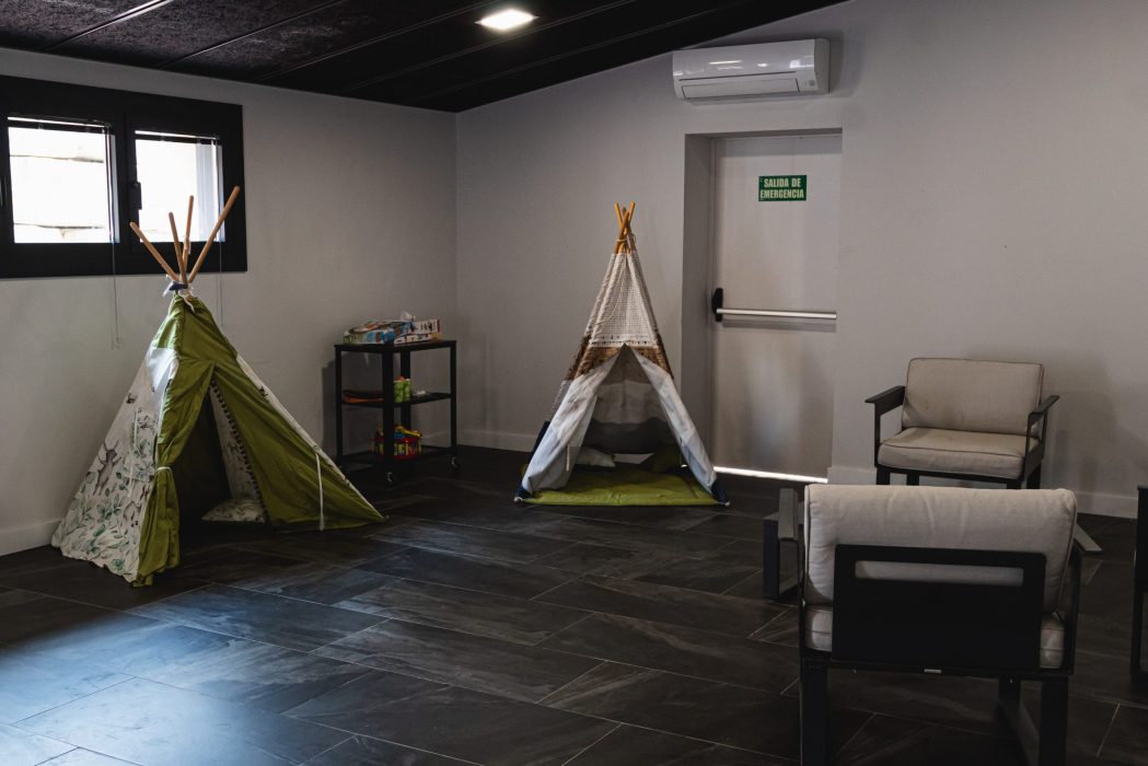 Zona infantil de juegos