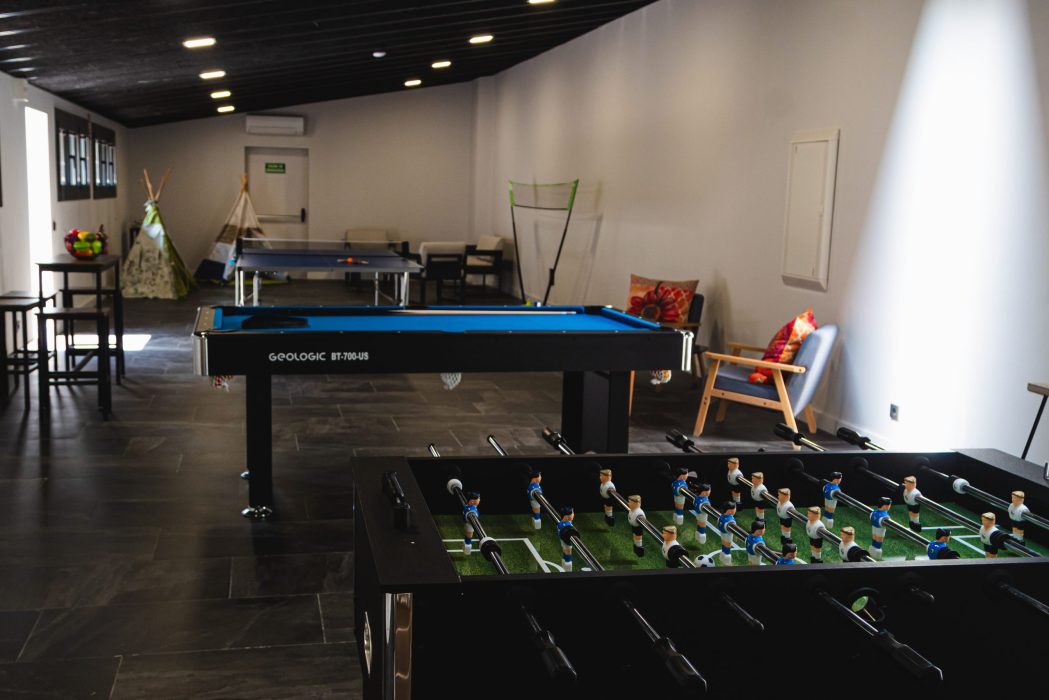Zona común y espacio de juegos